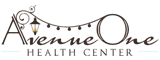 The Avenue One Health website scrolling logo